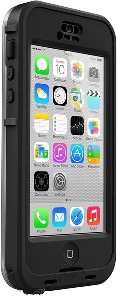 Lifeproof Nüüd İphone 5c Korumalı Kılıf Siyah/Şeffaf (Su Geçirmez) - Resim 2