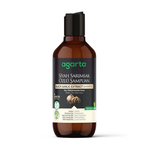 Siyah Sarımsak Özlü Şampuan 400ml