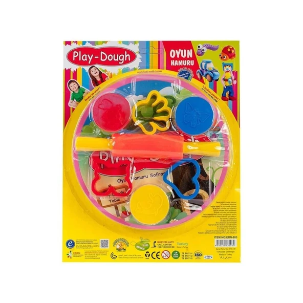 ERN-003 Sofralı Oyun Hamuru Seti - Eren Oyuncak - 2