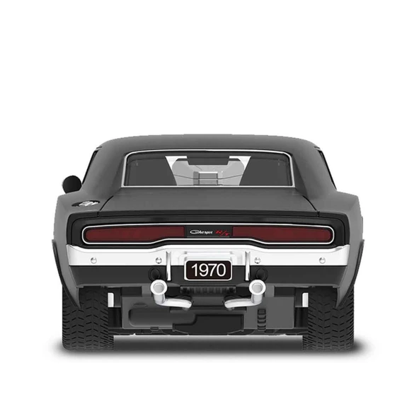 1:16 1970 Dodge Charger R/T Sesli ve Işıklı Uzaktan Kumandalı Araba - Resim 5