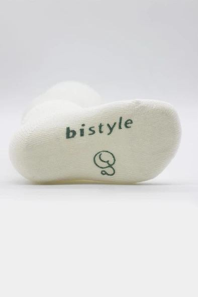 NessiWorld Puanlı Kaymaz Penye Soket Çorap 3'Lü BS10108 Nil - Resim 5