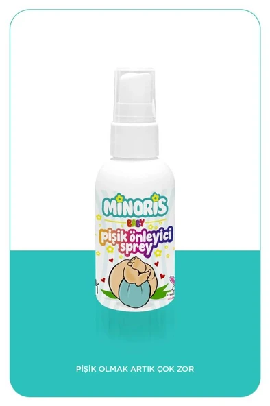 Minoris Baby Organik Pişik Önleyici Sprey 100ml - 2