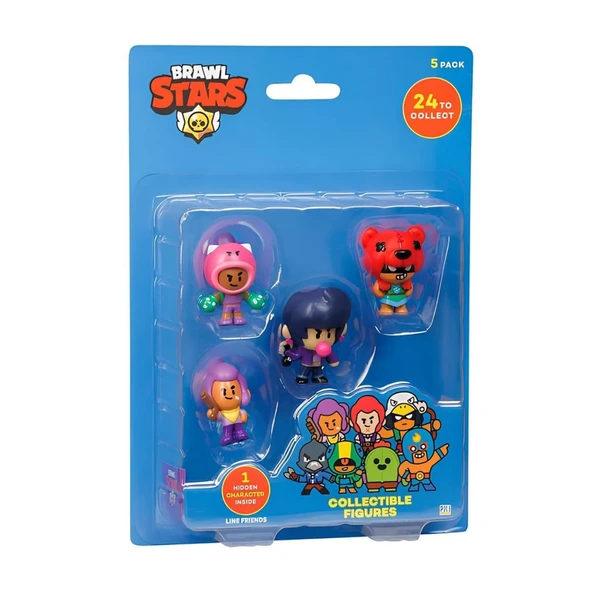 Brawl Stars 5'li Figür Set - 5