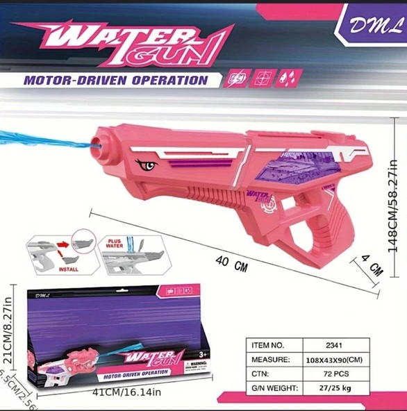 2303 Elektrikli Su Tabancası -Gepettoys - 2