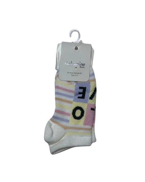 Güneş Kız Patik Çorap K20307 Asorti - Resim 2