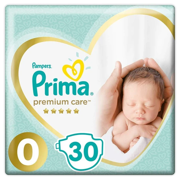 NessiWorld Premium Care 0 Beden Prematüre Bez 30 Adet