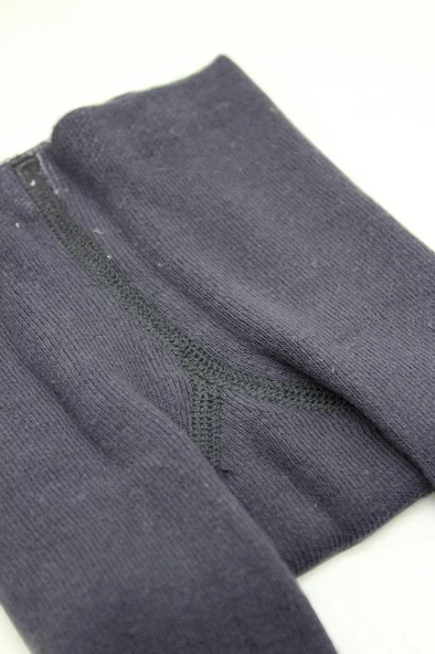 NessiWorld Tekli Kaymaz Mix Havlu Külotlu Çorap 50501 Antrasit - Resim 5