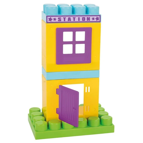 03 605 Master Blok Rakamlı Tren -NessiWorld Oyuncak - 4