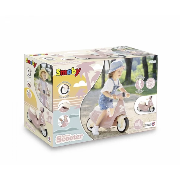 Smoby Pembe Scooter - Resim 3