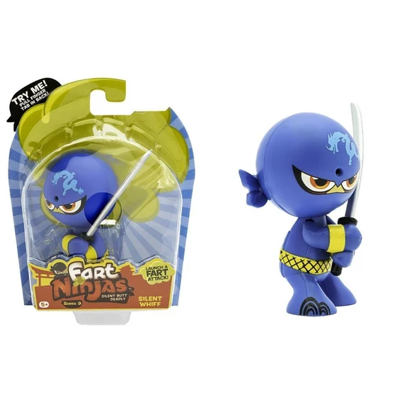 FAN02001 Fart Ninja Gaz Çıkaran Figür - Sensörlü - 4