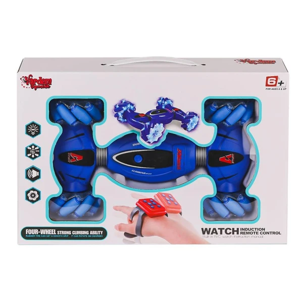 RQ2093 Bilekten Kontrollü Işıklı ve Müzikli 4 Teker Tırmanış Aracı -Vardem Oyuncak ürün görseli 1