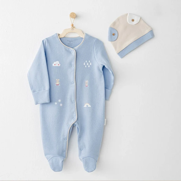 NessiWorld AC26072 Hat Set Rainbow Tulum Takım Blue ürün görseli