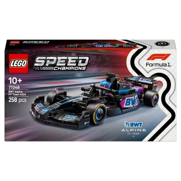 Speed Champions BWT Alpine F1 Team A524 Yarış Arabası - Resim 5