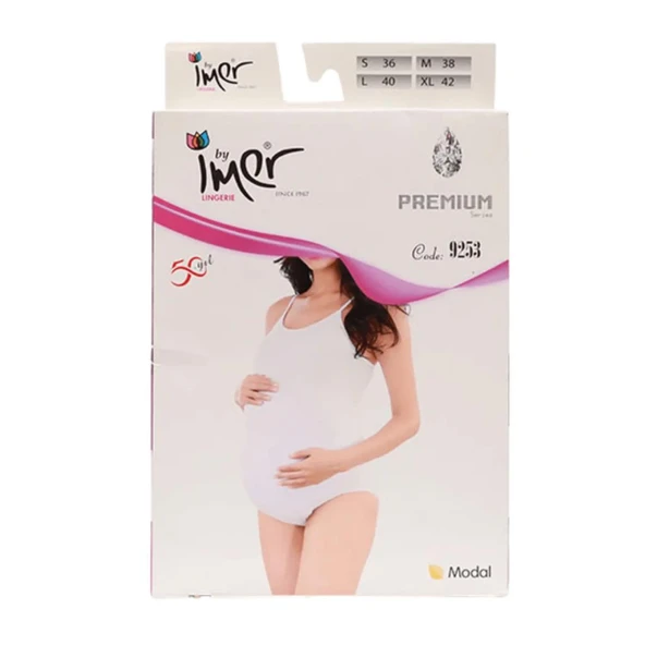 NessiWorld Hamile Çıt Çıt Body 9253 White ürün görseli 1