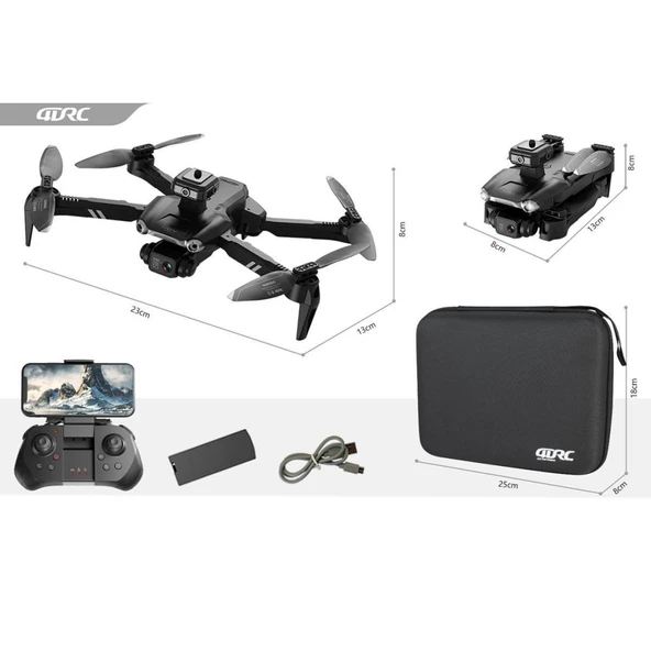 4D-V28  080P Full HD Camera Brushless - Gepettoys ürün görseli