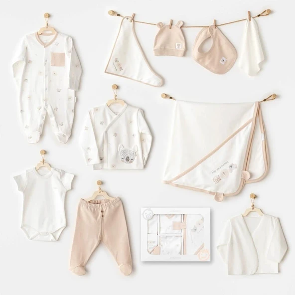 NessiWorld AC25851 Happy Animals 10'Lu Hastane Çıkışı Ekru ürün görseli