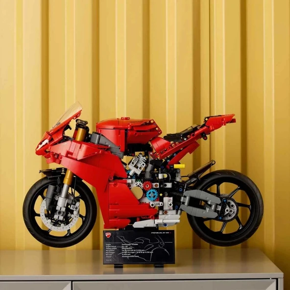 Technic Ducati Panigale V4 S Motosiklet 42202 - Resim 2