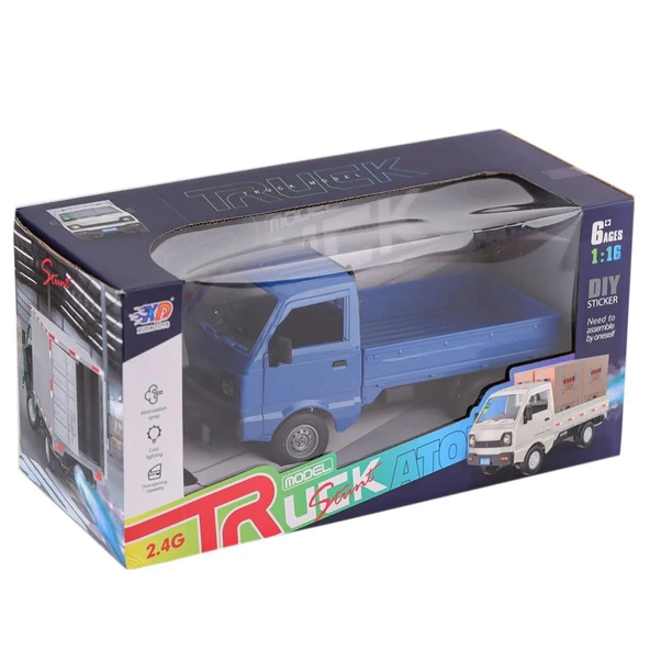 3688-G148A Şarjlı Kumandalı Duman Atan Kamyon - 4