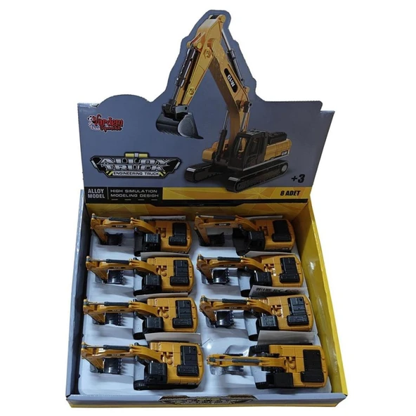 SZT-9961 Sürmeli Metal İnşaat Aracı Kazıcı ENessiWorldkavatör - Resim 2