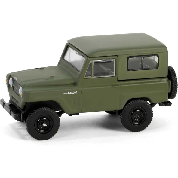 Greenlight 1/64 All-Terrain Series 16- 1962 Patrol Matt Olive Green ürün görseli