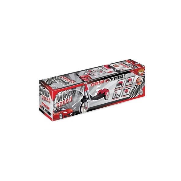 3 Tekerli Frenli Max Speed Scooter - Resim 2