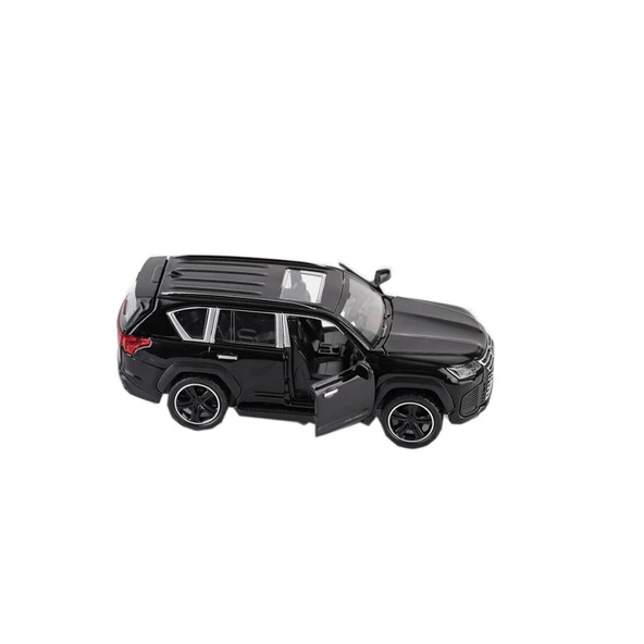KM-3281D- Vardem Cek Bırak  Işıklı Ve Sesli Metal LX Jeep 1:32 - 3