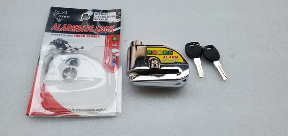 GTEM 855 ALARMLI DİSK KİLİDİ - Resim 2