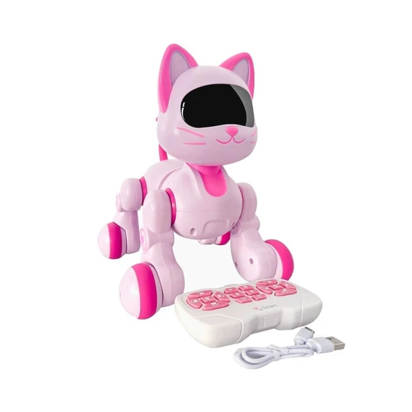 GAW-6602 Uzaktan Kumandalı İnteraktif Şarjlı Akıllı Kedi - Resim 2