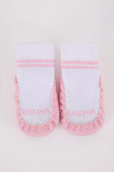 Çarık Çorap USB2800 Beyaz-Pembe - Resim 2