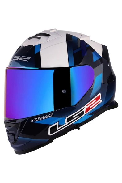 Storm Mcphee Mavi-beyaz Kask - 2