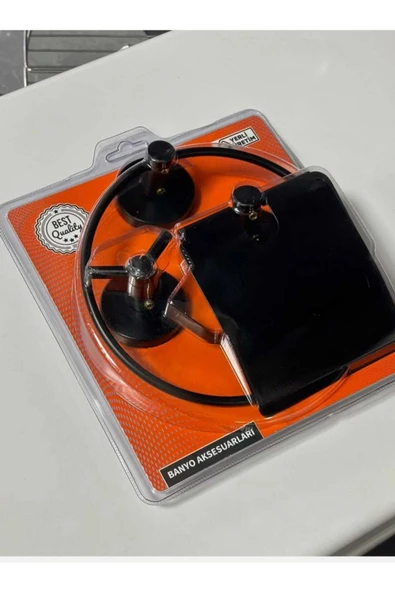 Best İKİZLER BANYO AKSESUAR 3'LÜ SET-SİYAH ürün görseli 1