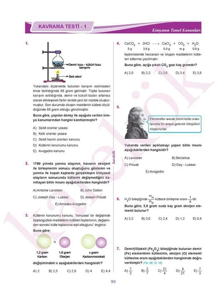 TYT Kimya Soru Bankası - Resim 4