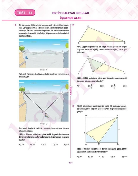 TYT Geometri Soru Bankası - Resim 6