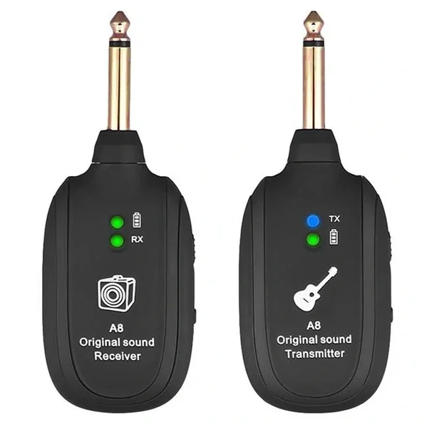 Magicvoice Mv-19583 Uhf Gitar Tip Kablosuz Amfi Ve Enstrüman Kablosuz Mikrofonu ürün görseli 1