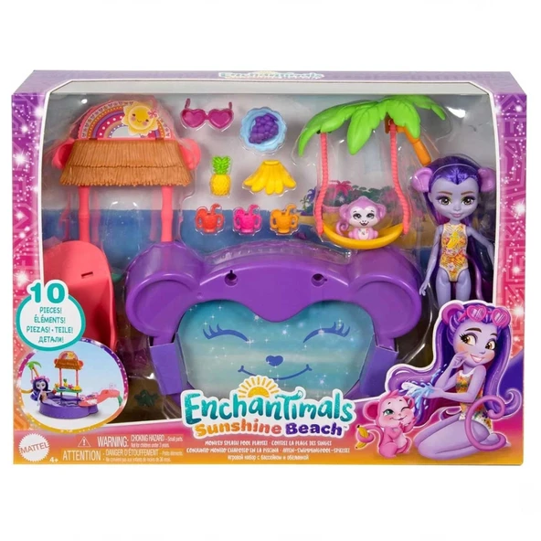 EnchantimalsEğlenceliHavuzPartisiOyunSeti - 5