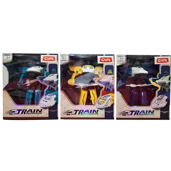 Trene Dönüşebilen Oyuncak Robot - 2
