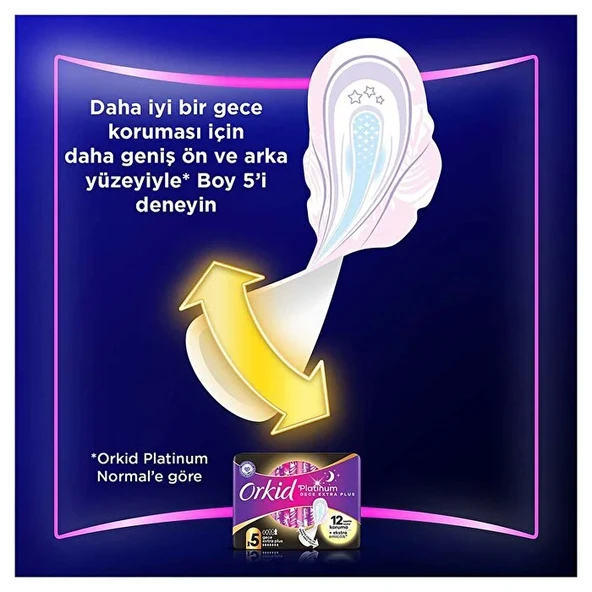 NessiWorld Ultra Platinum Gece Ped 24'Lü - 5