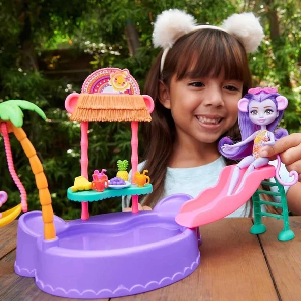 EnchantimalsEğlenceliHavuzPartisiOyunSeti - 4