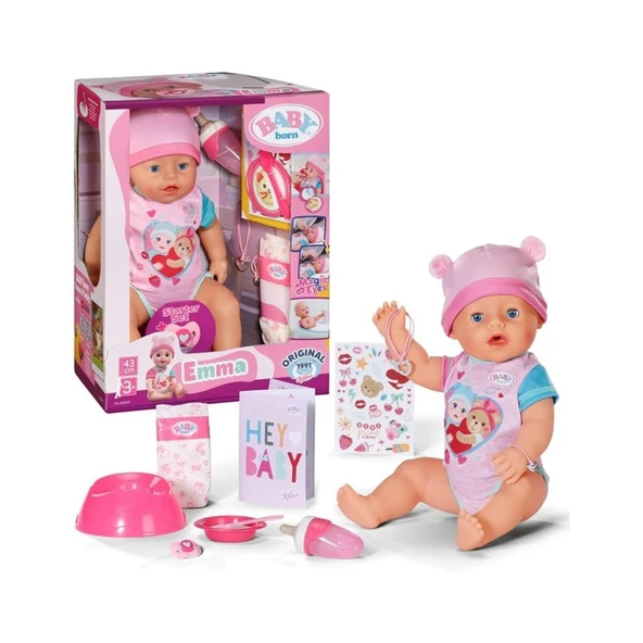 834800 Baby Born Emma 43cm bebek ürün görseli