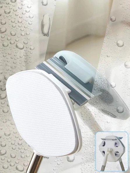 Islak Mendil Uyumlu Pratik Çek Çekli Mop - 4