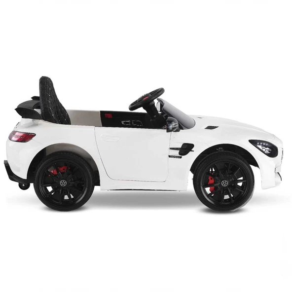 444 Akülü 12V Beyaz Araba - 3