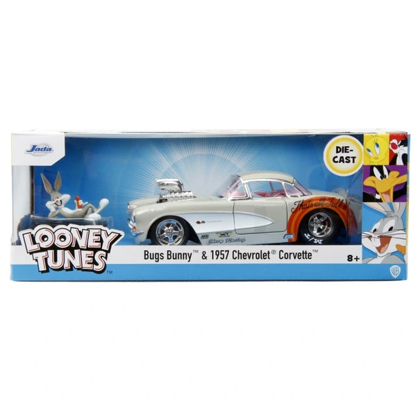 1/24 Bugs Bunny 1957 Chevrolet Corvette - Resim 3