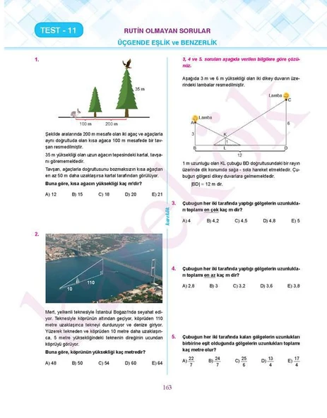 TYT Geometri Soru Bankası - Resim 5