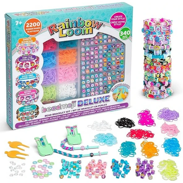 Rainbow Loom: Beadmoji Deluxe Paket 2200 Parça ürün görseli