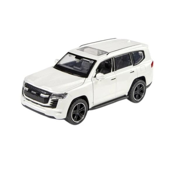 KM-3261D Vardem Çek Bırak 1:32 Işıklı Ve Sesli Metal Land Jeep - Resim 2