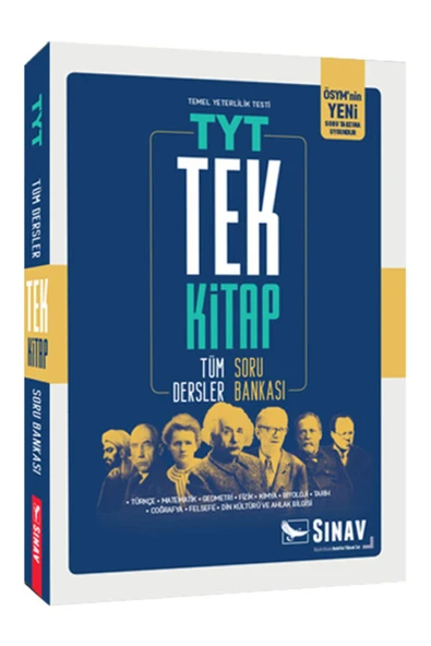 TYT Tek Kitap Tüm Dersler Soru Bankası ürün görseli
