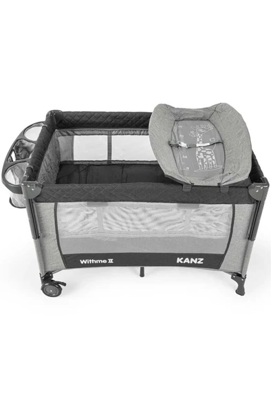 NessiWorld Withme II Anne Yanı Oyun Parkı Siyah - 3