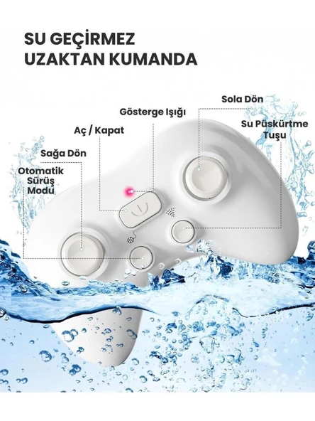 ENFAL LC Uzaktan Kumandalı Pilli Yüzen Balina LC-31130 - Resim 4