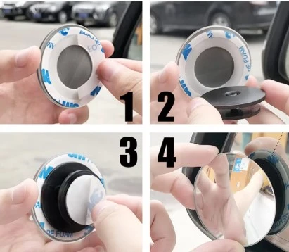 Çerçevesiz  Ayarlanabilir Kör Nokta Aynası 2 li - 4