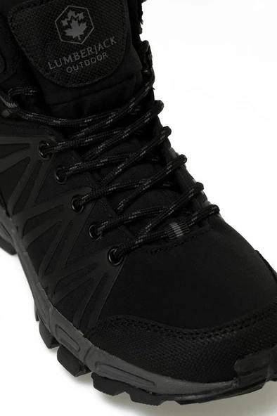 Lumberjack SHELL HI G 5PR 102026617 Unisex Su Geçirmez Outdoor Bot Siyah 36-40 - Resim 8